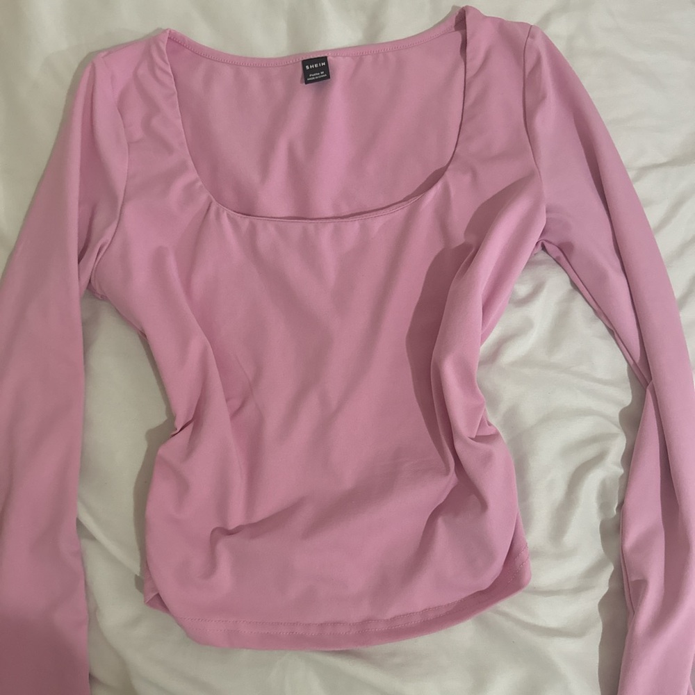 Medium SHEIN pink crop top